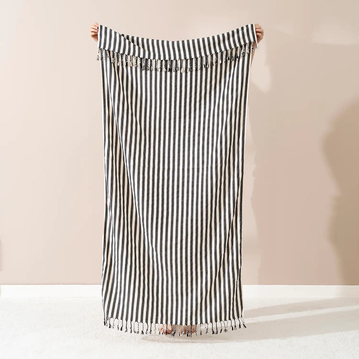 B&W Beach Towel