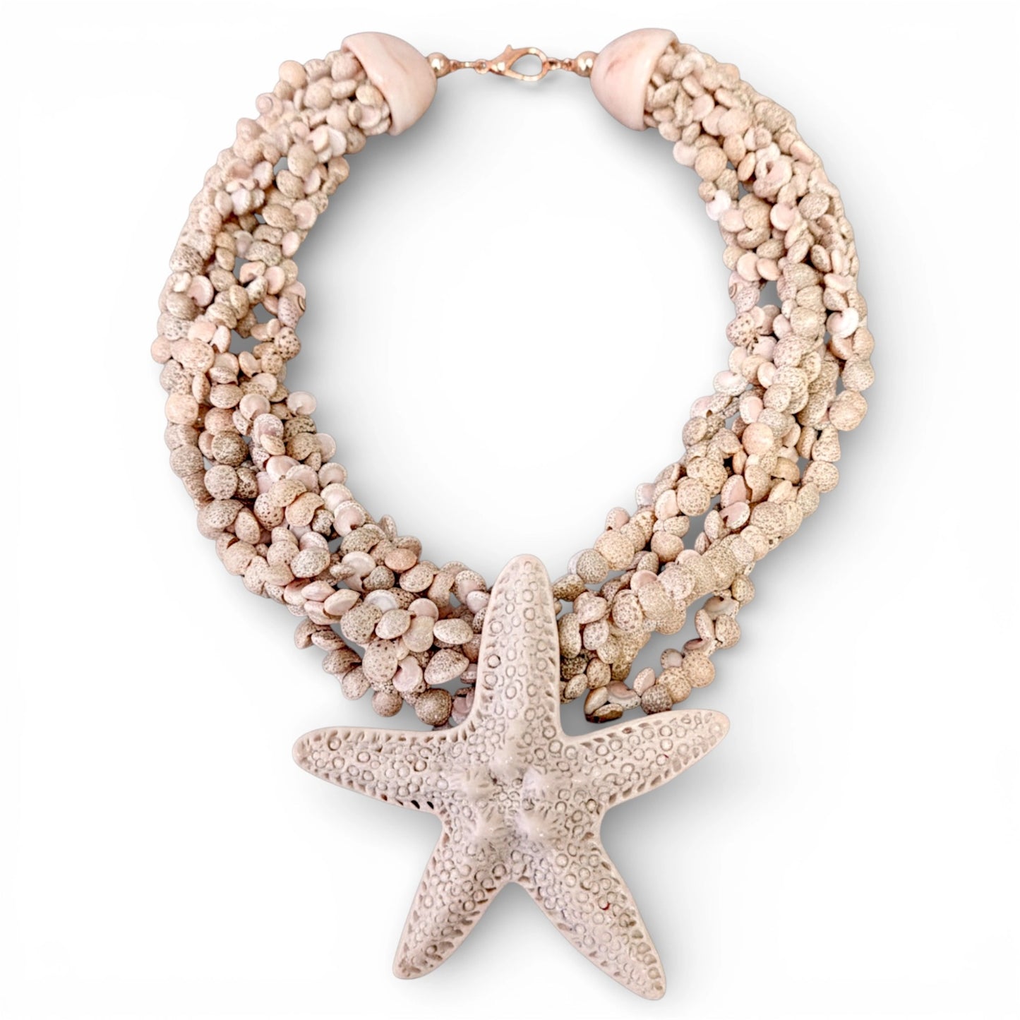 Beaded Starfish Necklace
