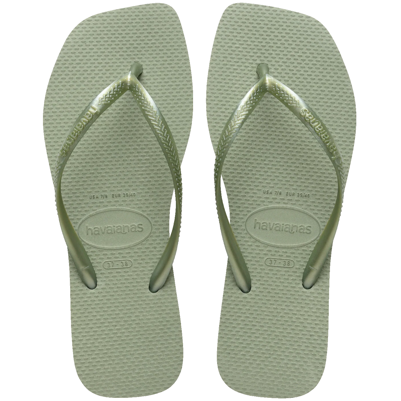 Square Mint Havaianas