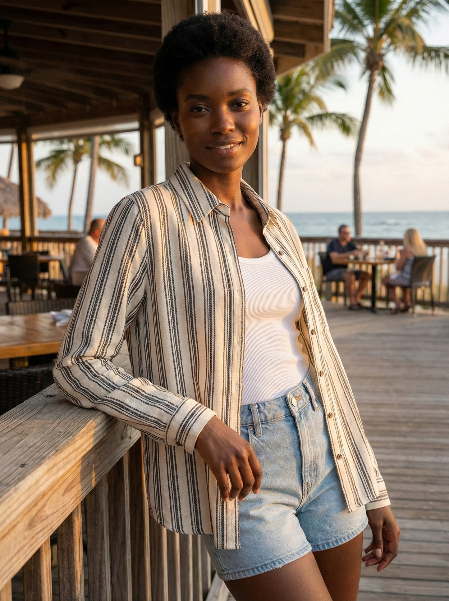Las Palmas Beach Overshirt