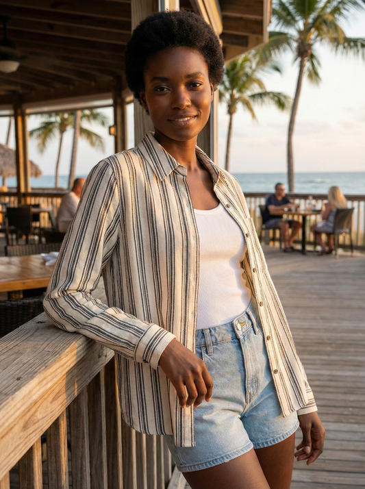 Las Palmas Beach Overshirt