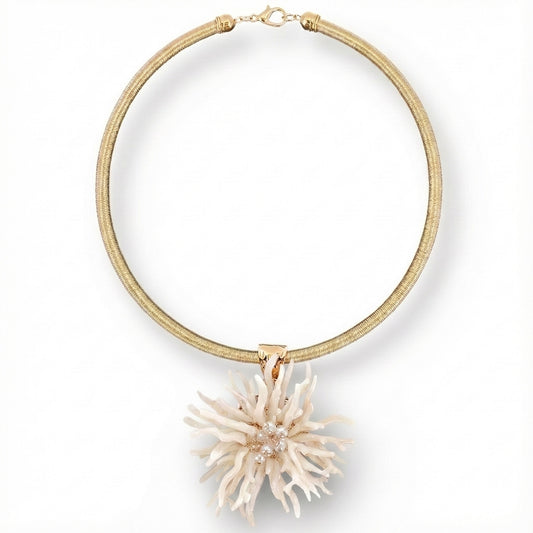 Pearl Flower Necklace