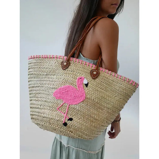 Flamingo Beach Bag