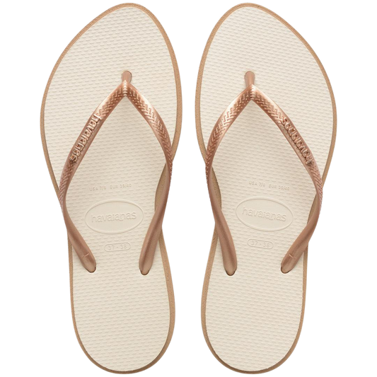 Slim Point Rose Gold Havaianas